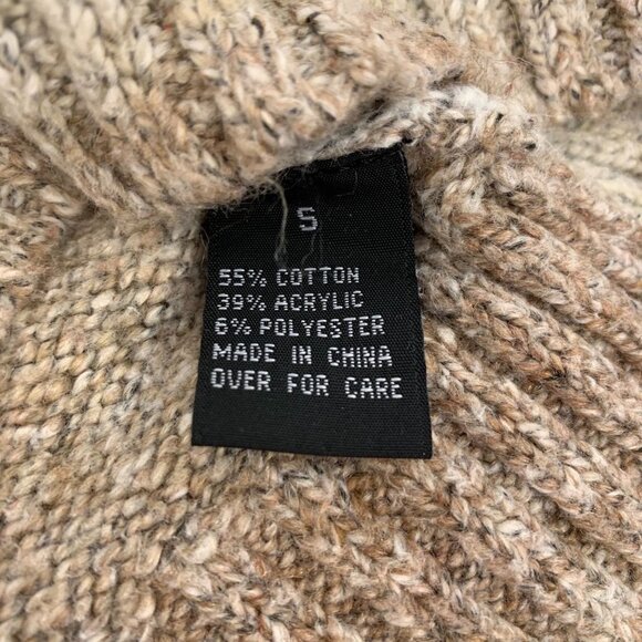 AGB Ombre Knitted Sweater Size Small Neutral 3/4 sleeve - Picture 4 of 5